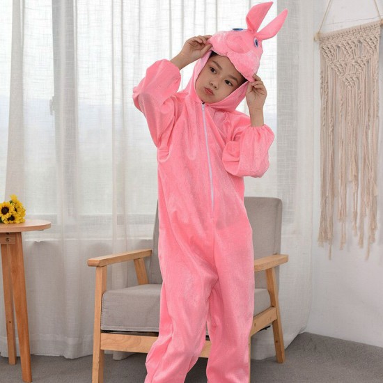 Çocuk Tavşan Kostümü Pembe Renk 2-3 Yaş Çocuk Tavşan Kostümü Pembe Renk 2-3 Yaş