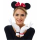 Kırmızı Fiyonklu Minnie Mouse Tacı ve Beyaz Eldiven Seti Kırmızı Fiyonklu Minnie Mouse Tacı ve Beyaz Eldiven Seti