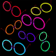 Glow Stick Yuvarlak Parti Gözlüğü 6 Adet Glow Stick Yuvarlak Parti Gözlüğü 6 Adet