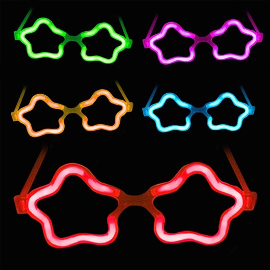 Yıldız Glow Partisi Gözlüğü 12 Adet Yıldız Glow Partisi Gözlüğü 12 Adet