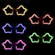 Yıldız Glow Partisi Gözlüğü 12 Adet Yıldız Glow Partisi Gözlüğü 12 Adet