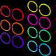 Glow Stick Yuvarlak Gözlük 12 Adet Glow Stick Yuvarlak Gözlük 12 Adet