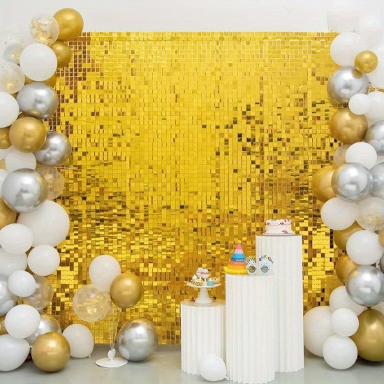 Altın Gold Renk Fon Perde Dekor Altın Gold Renk Fon Perde Dekor