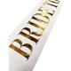 Altın Yazılı Bride To Be Simli Kuşak Kemer Altın Yazılı Bride To Be Simli Kuşak Kemer