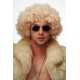 Altın Renk Kıvırcık Afro Parti Peruğu Altın Renk Kıvırcık Afro Parti Peruğu