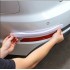 Araba Tampon Koruyucu Karbon Desenli Beyaz