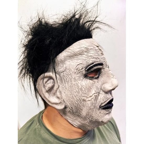 Michael Myers Siyah Saçlı Yüz Maskesi Michael Myers Siyah Saçlı Yüz Maskesi