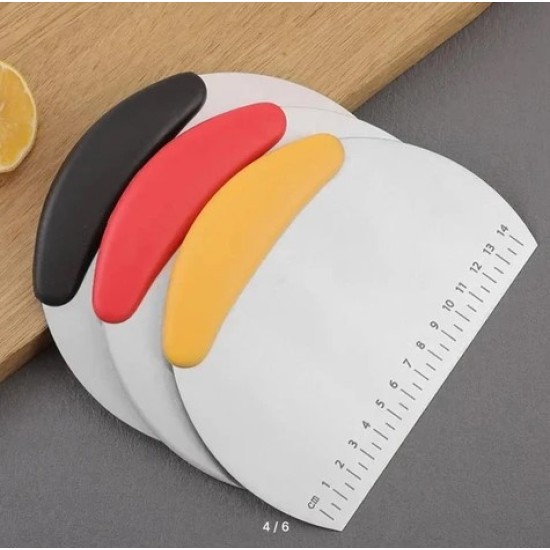 Paslanmaz Çelik Hamur Kesme ve Şekillendirme Spatulası Paslanmaz Çelik Hamur Kesme ve Şekillendirme Spatulası