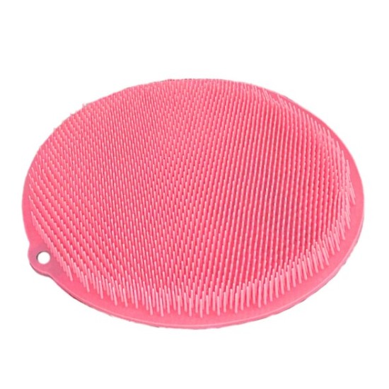 Yuvarlak Vantuzlu Banyo Sırt Kese Matı 26 cm Yuvarlak Vantuzlu Banyo Sırt Kese Matı 26 cm
