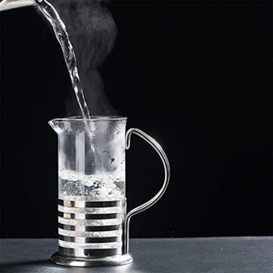 PASLANMAZ ÇELİK GÖVDELİ FRENCH PRESS KAHVE VE ÇAY DEMLEME APARATI PASLANMAZ ÇELİK GÖVDELİ FRENCH PRESS KAHVE VE ÇAY DEMLEME APARATI