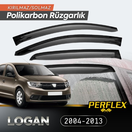 Dacia Logan 2004-2013 Cam Rüzgarlığı V2 Düz Dacia Logan 2004-2013 Cam Rüzgarlığı V2 Düz