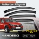 Dacia Sandero 2013-2020 Cam Rüzgarlığı V2 Düz Dacia Sandero 2013-2020 Cam Rüzgarlığı V2 Düz
