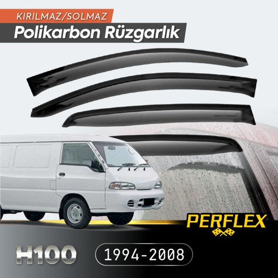 Hyundai H100 Minibüs 1994-2008 Cam Rüzgarlığı V2 Düz Hyundai H100 Minibüs 1994-2008 Cam Rüzgarlığı V2 Düz