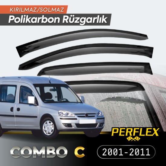 Opel Combo C 2001-2011 Cam Rüzgarlığı V2 Mugen Opel Combo C 2001-2011 Cam Rüzgarlığı V2 Mugen