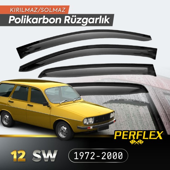 Renault 12 SW 1972-2000 Cam Rüzgarlığı V2 Mugen Renault 12 SW 1972-2000 Cam Rüzgarlığı V2 Mugen