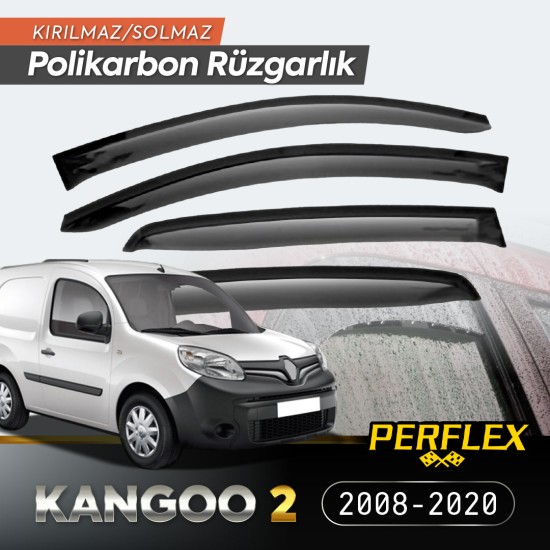 Renault Kangoo 2 2008-2020 Cam Rüzgarlığı V2 Mugen Renault Kangoo 2 2008-2020 Cam Rüzgarlığı V2 Mugen