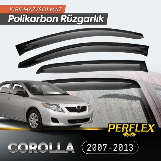 Toyota Corolla 2007-2013 Cam Rüzgarlığı V2 Mugen Toyota Corolla 2007-2013 Cam Rüzgarlığı V2 Mugen