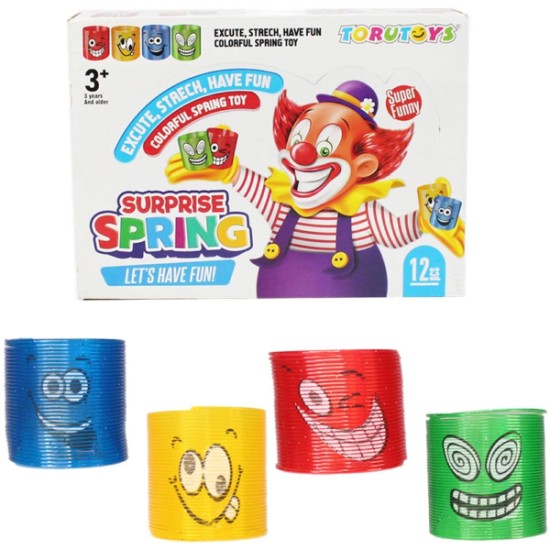Baskılı Stres Yayı Oyuncak Baskılı Stres Yayı Oyuncak