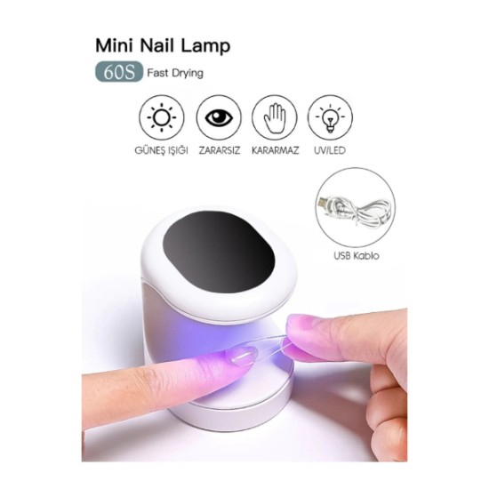 Mini UV Tırnak Kurutucu Mini UV Tırnak Kurutucu