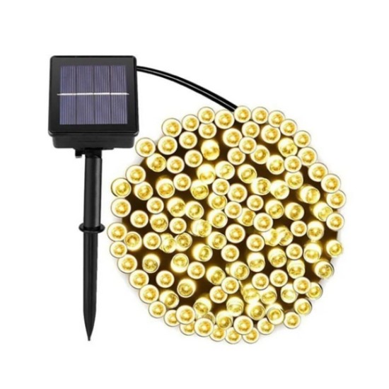 Solar 100 Ledli 12 Metre Bahçe Aydınlatma Solar 100 Ledli 12 Metre Bahçe Aydınlatma