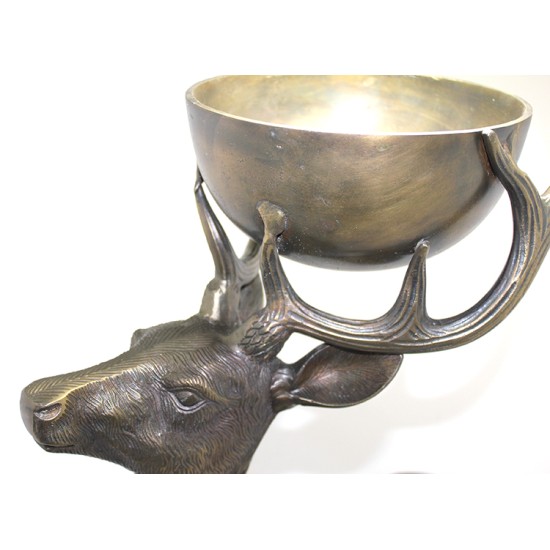 Metal Geyikli Kase 77 Cm Metal Geyikli Kase 77 Cm
