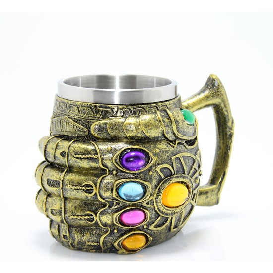 Paslanmaz Çelik Thanos Eli Kupa Bardak Paslanmaz Çelik Thanos Eli Kupa Bardak