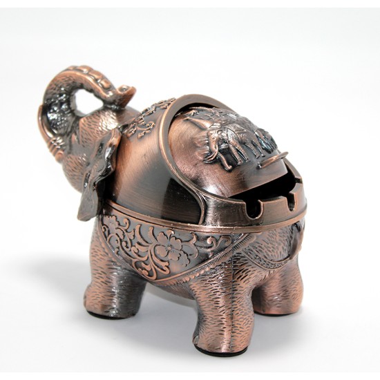 Metal Fil Figürlü Küllük Model 2 Metal Fil Figürlü Küllük Model 2