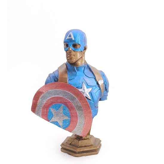 Captain America Büst Küçük Boy Captain America Büst Küçük Boy
