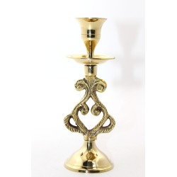 Tekli Pirinç Şamdan Model 5