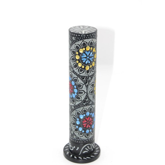 Obsidian Taşı İşlemeli Kule Tütsülük Model 6 Obsidian Taşı İşlemeli Kule Tütsülük Model 6