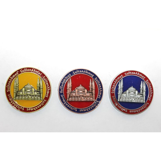 Yöresel Sultanahmet Magnet Yuvarlak Tasarım Yöresel Sultanahmet Magnet Yuvarlak Tasarım