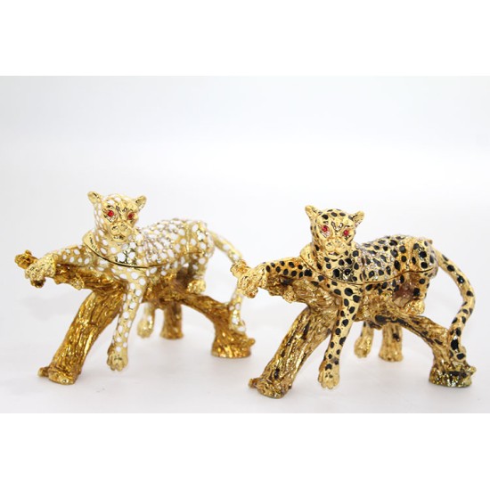 Swarovski Taşlı Tekli Leopar Model 3 Swarovski Taşlı Tekli Leopar Model 3