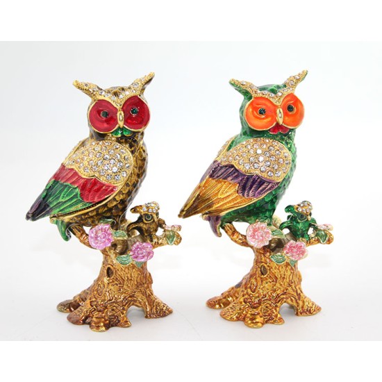 Swarovski Taşlı Tekli Baykuş Swarovski Taşlı Tekli Baykuş