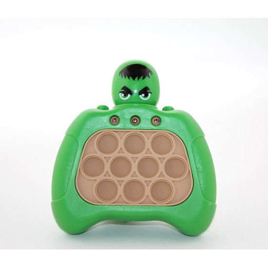 Işıklı Müzikli Pop-It Hulk Tasarımlı Işıklı Müzikli Pop-It Hulk Tasarımlı