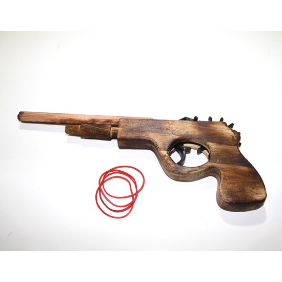 Ahşap Lastik Atan Tabanca Ahşap Lastik Atan Tabanca