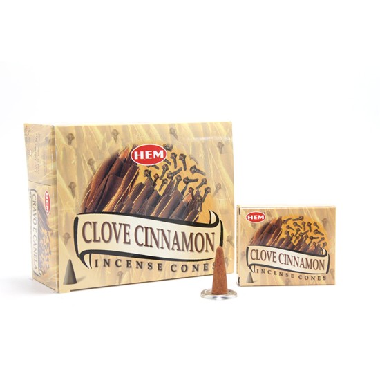 Clove Cinnamon Aromalı Konik Tütsü Clove Cinnamon Aromalı Konik Tütsü