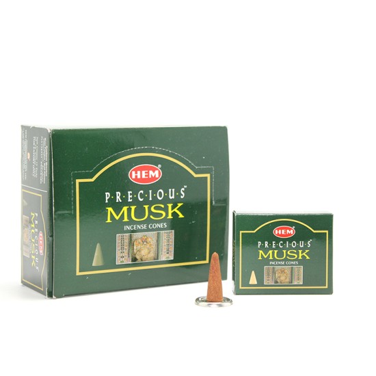 Precious Musk Aromalı Konik Tütsü Precious Musk Aromalı Konik Tütsü