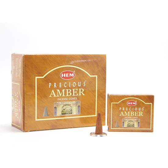 Precious Amber Aromalı Konik Tütsü Precious Amber Aromalı Konik Tütsü