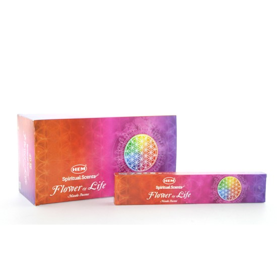 Hem Flower Of Life Masala Aromalı Çubuk Tütsü Hem Flower Of Life Masala Aromalı Çubuk Tütsü