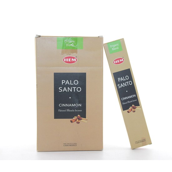 Hem Organic Blend Series Palo Santo Cinnamon Masala Aromalı Çubuk Tütsü Hem Organic Blend Series Palo Santo Cinnamon Masala Aromalı Çubuk Tütsü