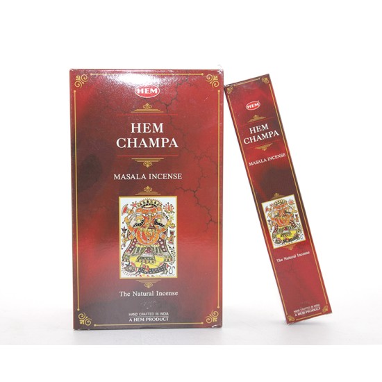 Hem Champa Masala Aromalı Çubuk Tütsü Hem Champa Masala Aromalı Çubuk Tütsü