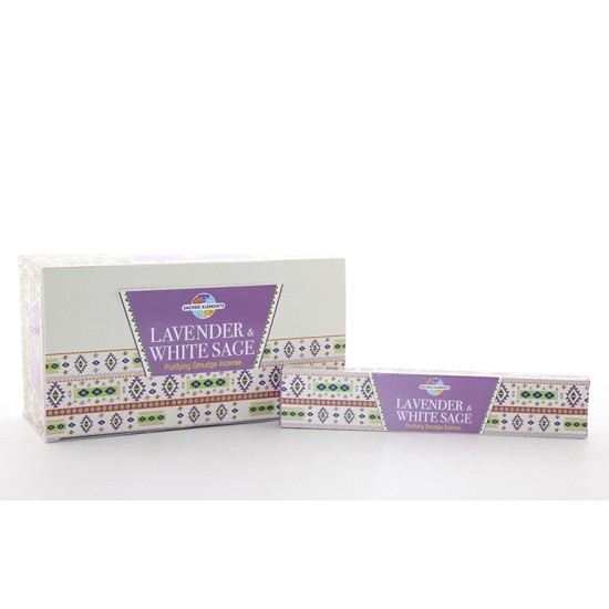 Hem Sacred Elements Lavender White Sage Masala Aromalı Çubuk Tütsü Hem Sacred Elements Lavender White Sage Masala Aromalı Çubuk Tütsü