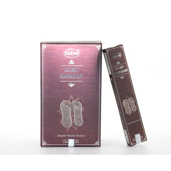 Hem Devotional Guru Darshan Masala Aromalı Çubuk Tütsü Hem Devotional Guru Darshan Masala Aromalı Çubuk Tütsü