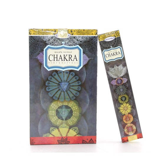 Deepika Chakra Aromalı Çubuk Tütsü Deepika Chakra Aromalı Çubuk Tütsü