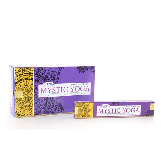 Deepika Mystic Yoga Aromalı Çubuk Tütsü Deepika Mystic Yoga Aromalı Çubuk Tütsü