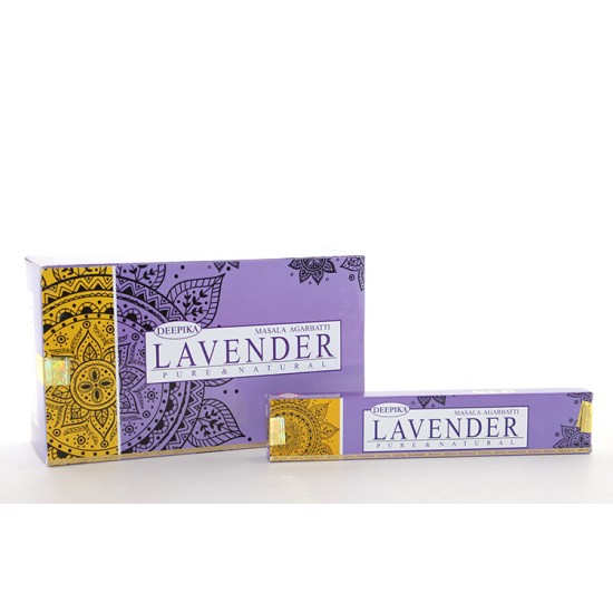 Deepika Lavender Aromalı Çubuk Tütsü Deepika Lavender Aromalı Çubuk Tütsü