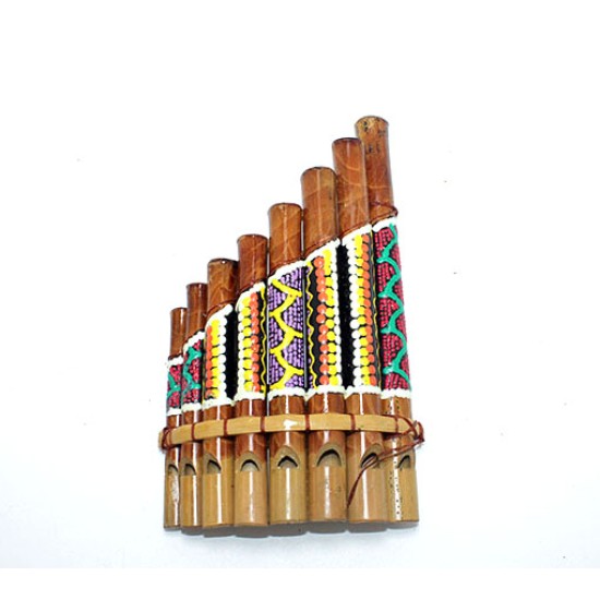 Bambu Batikli Pan Flüt Bambu Batikli Pan Flüt