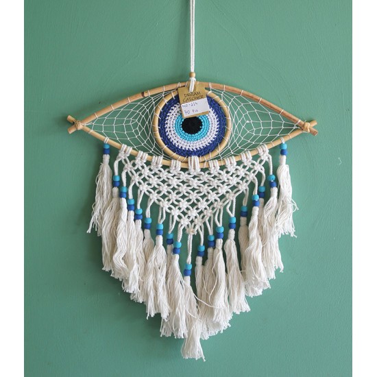 Rüya Kapanı Dream Catcher Göz Tasarımı Model 2 Rüya Kapanı Dream Catcher Göz Tasarımı Model 2