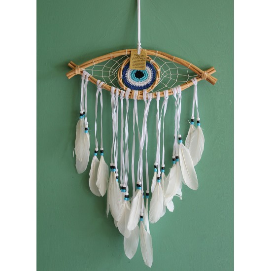 Rüya Kapanı Dream Catcher Göz Tasarımı Model 2 Rüya Kapanı Dream Catcher Göz Tasarımı Model 2