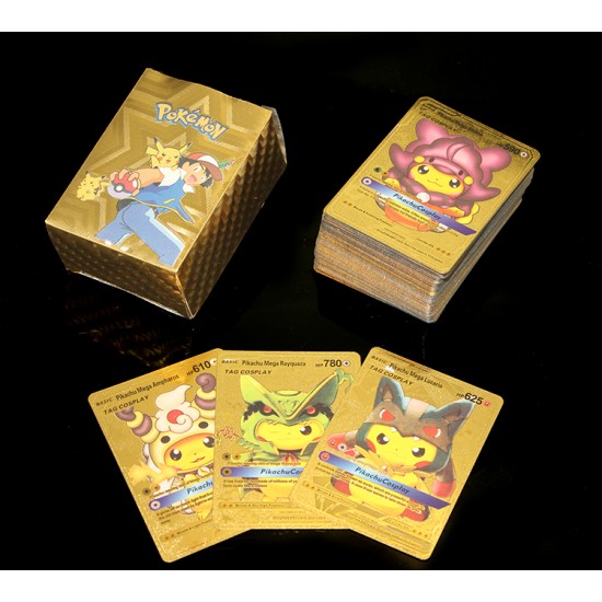 Pokemon Oyun Kartı Altın Deste Model 2 Pokemon Oyun Kartı Altın Deste Model 2